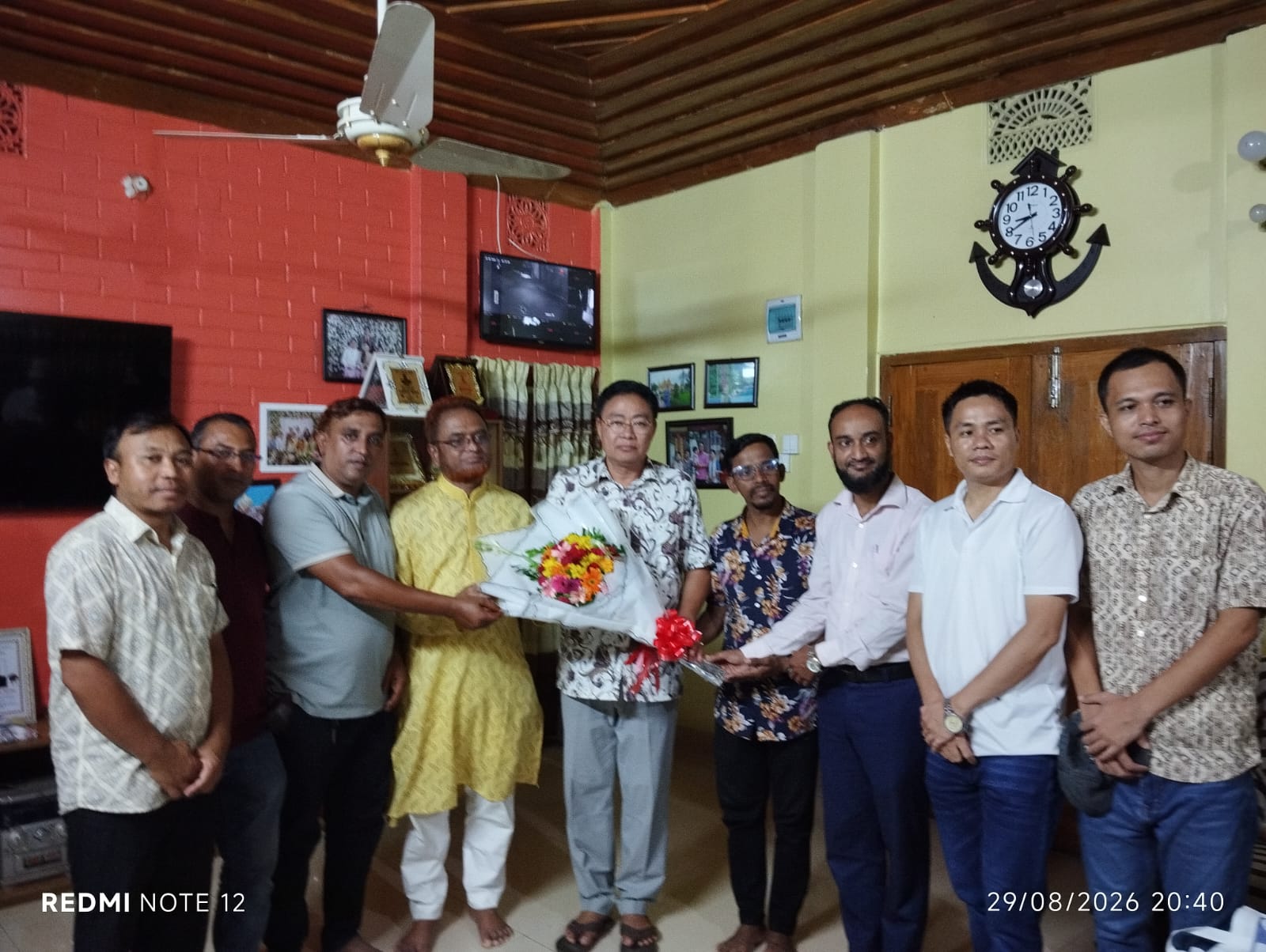 অভিনন্দন! মাননীয় চেয়ারম্যান মহোদয়